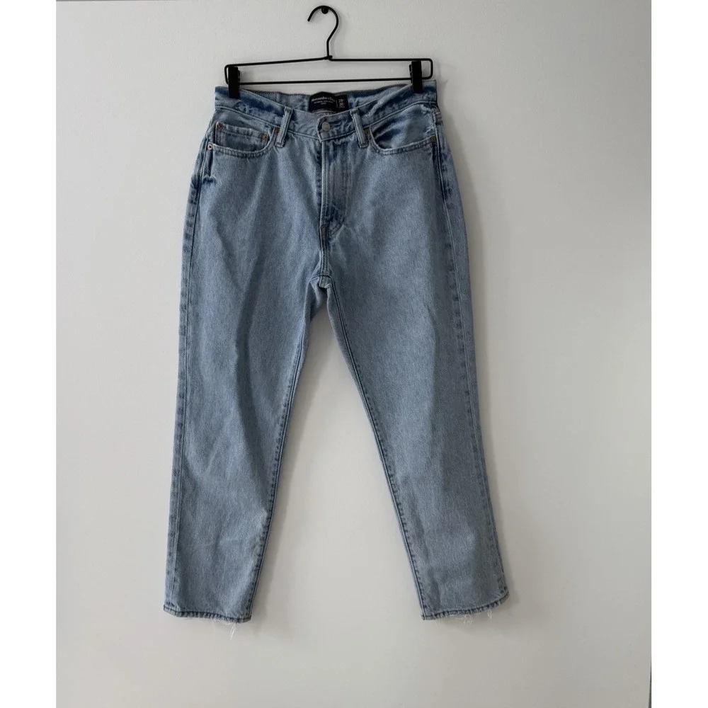 Abercrombie & Fitch Jeans Mens 29x30 Authentic Rigid Denim Loose Fit Light Wash